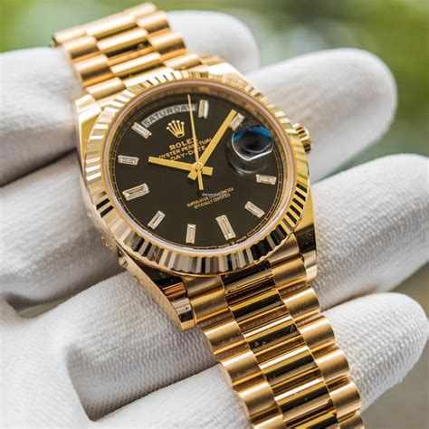 rolex date schwarz gold|rolex date 34.